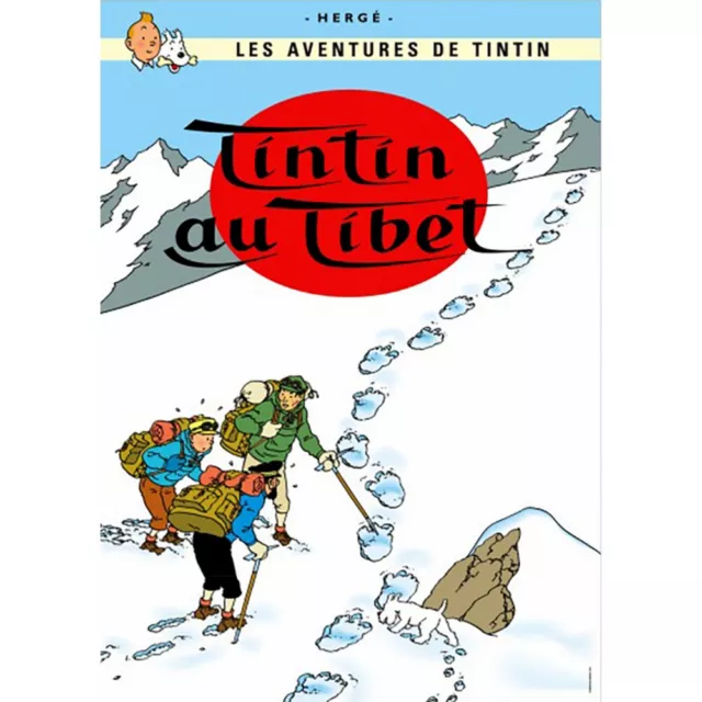 Poster Moulinsart Album de Tintin: Tintin au Tibet 22190 (50x70cm)