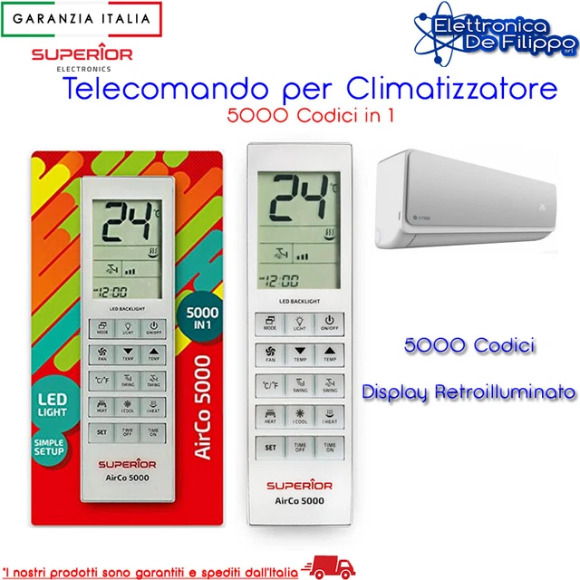 Aria Condizionatore Telecomando Universale Per Condizionatore - Foto 2