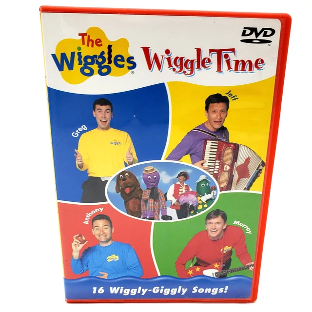Wiggle Time THE WIGGLES WIGGLE Time Dvd 16 Wiggly-Giggly Songs Bonus Features ...