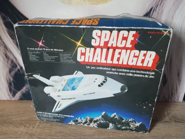 Ancien Jeu Ordinateur Électronique Space Challenger Navette Spatiale 1982