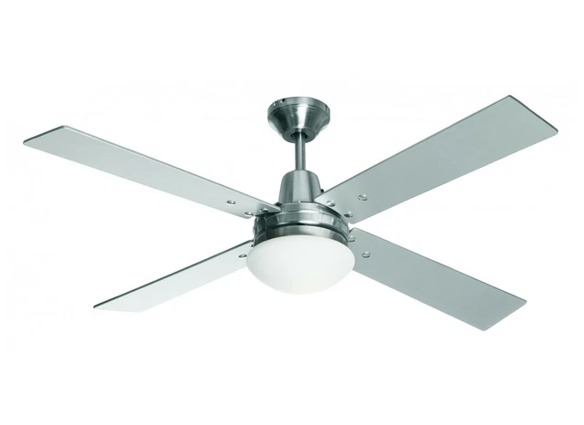 Ventilatore A Soffitto Con Luce LED Orgebozo Telecomando Silenzioso 3 Pale Retrattili Da 105 Cm Modalita Inverno Estate 86842742
