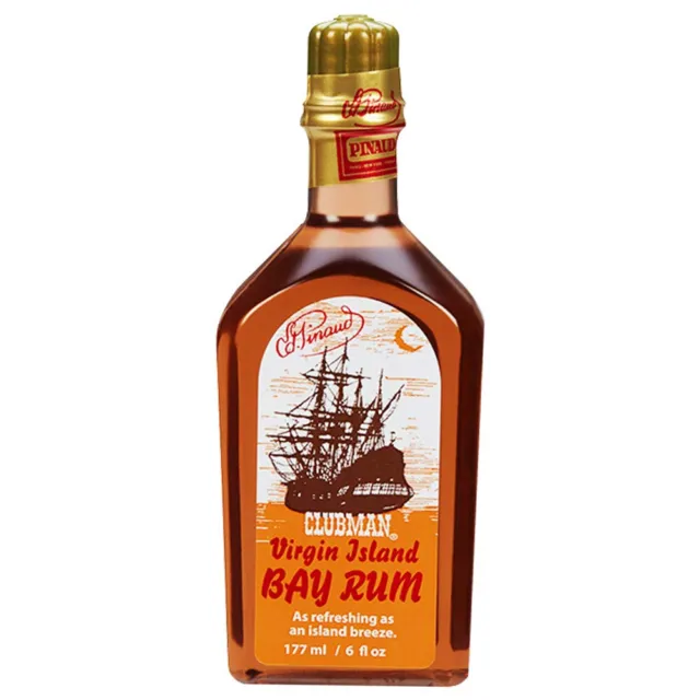 Clubman Virgin Island Bay Rum After Shave Lotion 6 Fluid Ounce