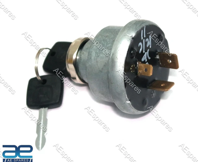 FOR JOHN DEERE Tractor Ignition Switch 3 Pin Type With 2 Keys GEc £20.