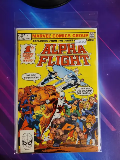 Alpha Flight #1 Vol. 1 Higher Grade 1St App Marvel Comic Book Cm39-257
