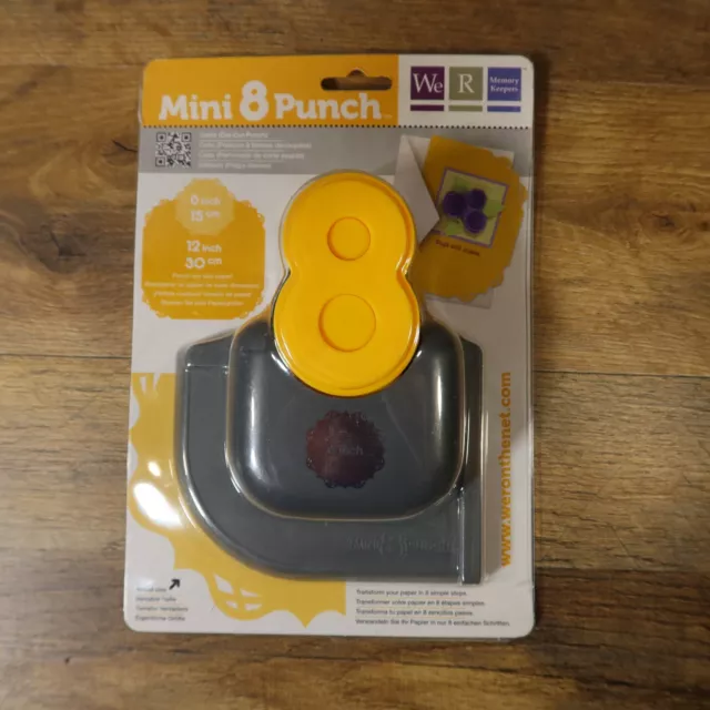 NUEVO R Memory Keepers Border Punch - Mini 8 Punch - CELTA - 6"" 15 cm - 12"" 30 cm