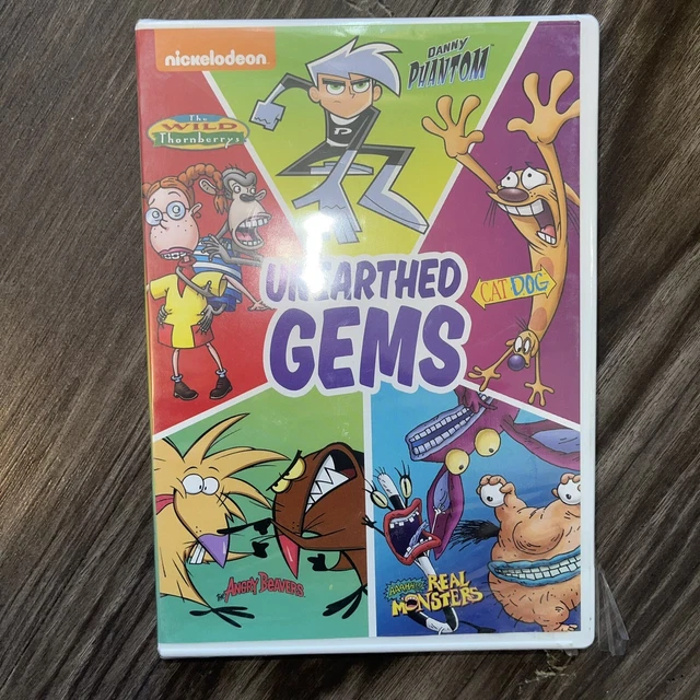 nickelodeon unearthed gems dvd Sealed Danny Phantom, The Angry Beavers, Catdog nickelodeon unearthed gems dvd Sealed Danny Phantom, The Angry Beavers, Catdog