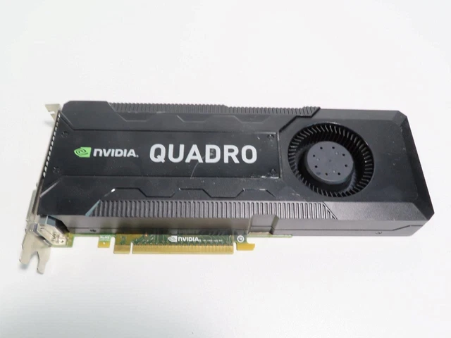 Nvidia Quadro K5000 4Gb Gddr5 Pcie 2.0 X16 Gpu Video Graphics Card