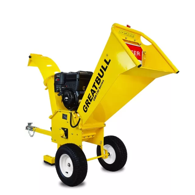 Greatbull GBK130 Commercial Chipper – Briggs and Stratton 13.5hp Engine