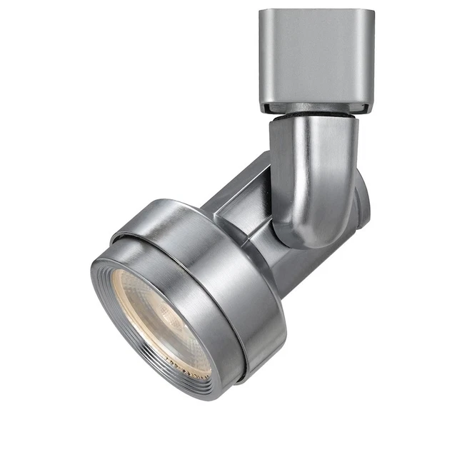 Cal Lighting LED 4.5" Height Metal Track Head, Brushed Steel - HT-352-BS
