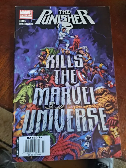 The Punisher Kills the Marvel Universe #1 9.6 Garth Ennis One-Shot.1st printing.
