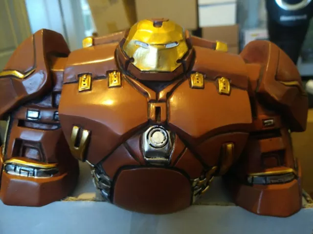 Hulkbuster Iron Man Bust Bank Marvel Comics Piggy Bank NEW