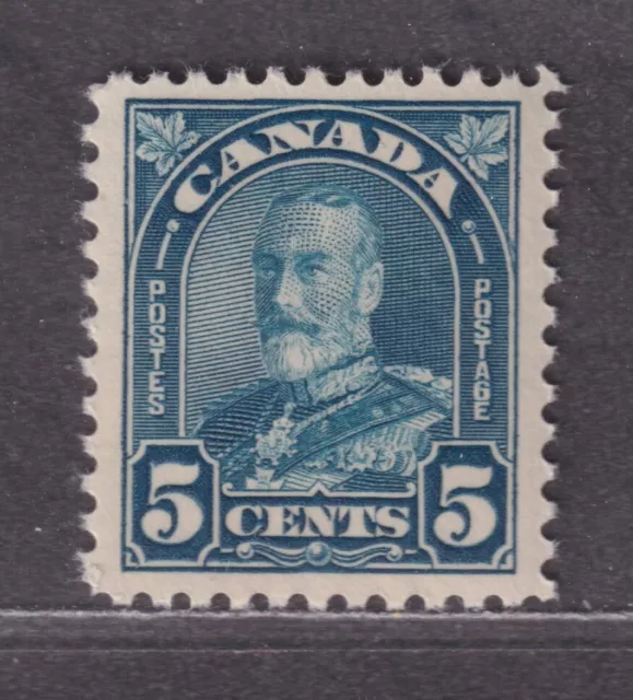 Canada Scott 170 MNH 1930 5¢ Dull Blue King George V Arch Issue