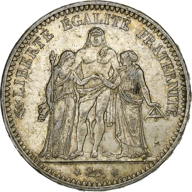 [#1102912] Coin, France, Hercule, 5 Francs, 1873, Paris, EF, Silver, KM:820.1