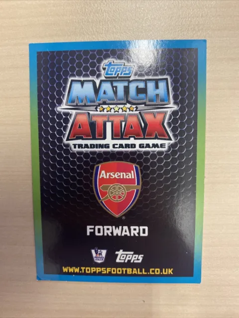 Topps Match Attax 2015/16 - Olivier Giroud Bronze Limited Edition - Arsenal 2