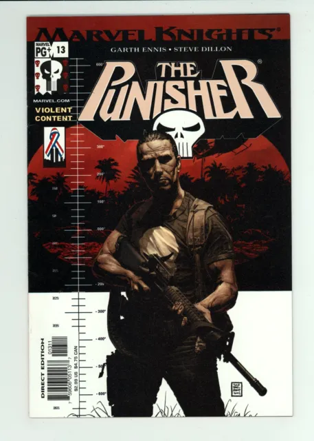 Punisher (2001) #13 NM- Marvel Knights Tim Bradstreet Cover Garth Ennis Story