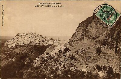 CPA ak moulay-Idriss morocco and his rock (964112)
