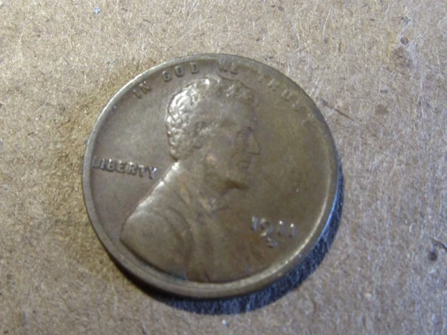 1911 D Lincoln Wheat Cent Penny in VF Very Fine Condition