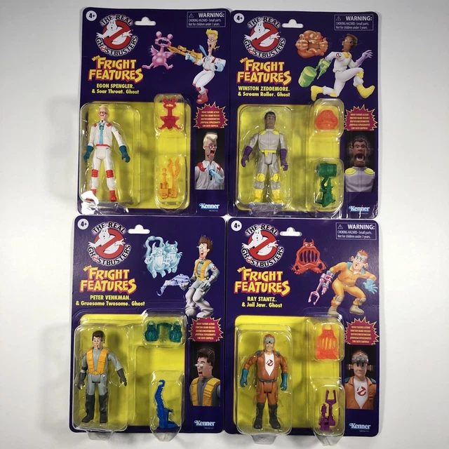 GHOSTBUSTERS FRIGHT FEATURES 2024 Complete Set Kenner Hasbro New In