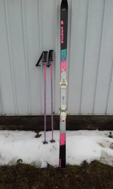 Ski Kästle RXS 185 cm, 1 x gefahren!!! Mit Ski-Stöcken und Tasche