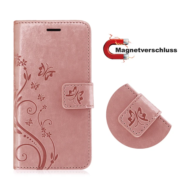 Etui Coque Motorola Moto E20/E30/E40, Téléphone Portable Sac Portefeuille Case 2