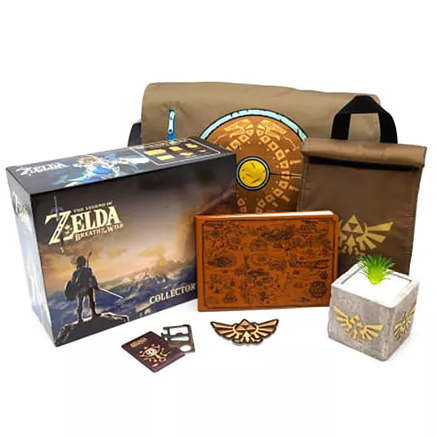 RARE The Legend of Zelda Breath of the Wild Collector's Edition Bundle