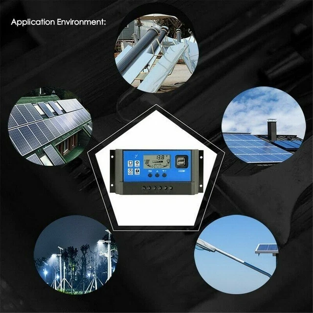Fantastico controller caricabatterie solare Lanlebig 13,4 * 7 * 3,3 cm 5 V/2 A max digitale
