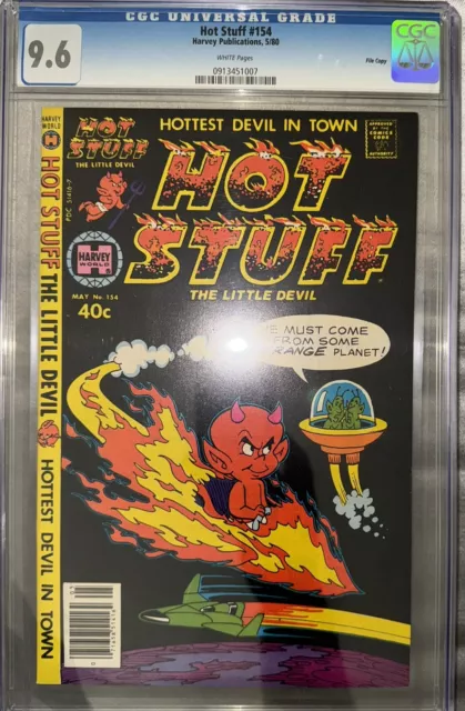 Hot Stuff, the Little Devil #154 File Copy (Harvey, 1980) CGC NM+ 9.6