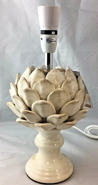 DORMA BRIMSTAGE CREAM Artichoke Table Lamp 35cm 35.00 PicClick UK