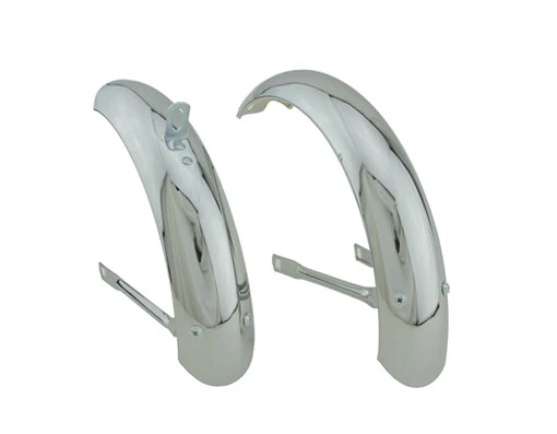 20 X 4.0 Inch Steel Classic Standard Adjustable Fender Set Multiple Colors