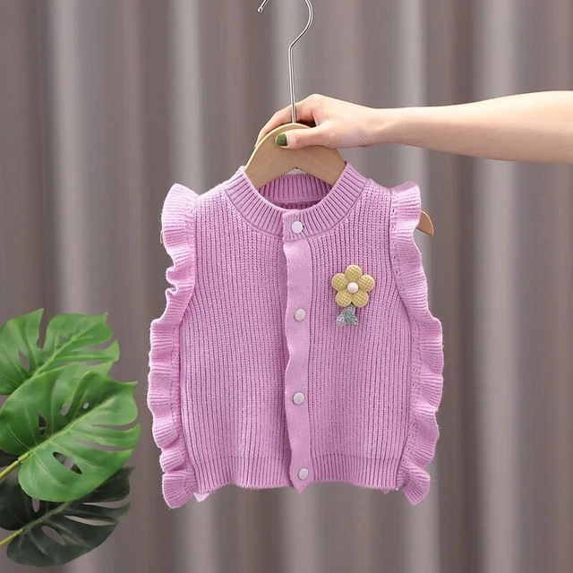 Gilet maglione bambino bambino lavorato a maglia pullover maglione bambino autunno inverno vita