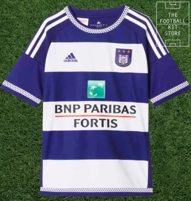 Anderlecht Home Shirt - Official adidas Boys Football Jersey - All Sizes