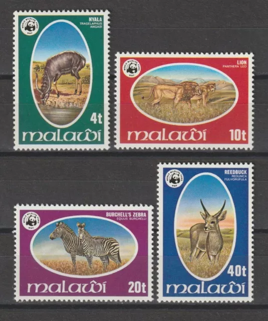 MALAWI 1978 WWF SG 567/70 MNH Cat £27