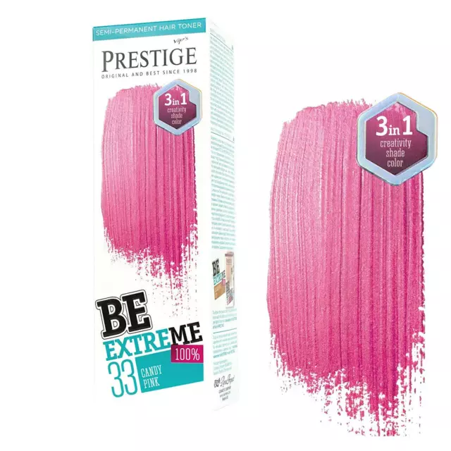 100 ml Semi Permanente direktziehende Haarfarbe Haartönung Tönung Farbe Pink