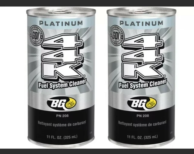 BG 44K PLATINUM New Fuel System Cleaner Additive 11oz. Can PN 208. 6