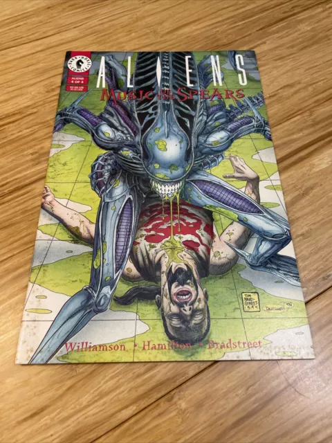Vintage Dark Horse Comics 1994 Aliens Music of the Spears 4 of 4 Comic Book KG