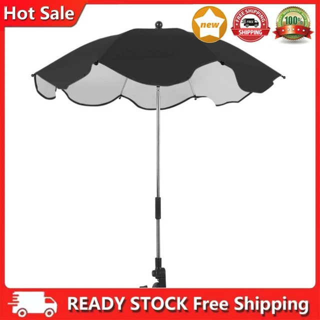 Anti-UV-Baby-Regenschirm, wasserdicht, Kinderwagen, Sonnenschirm, Sonnenschirm (