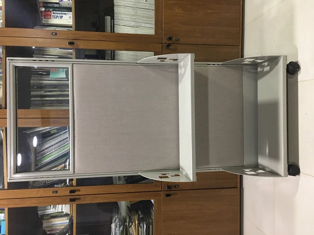 Portable Cubicle Glazed Partition  36"x 54"