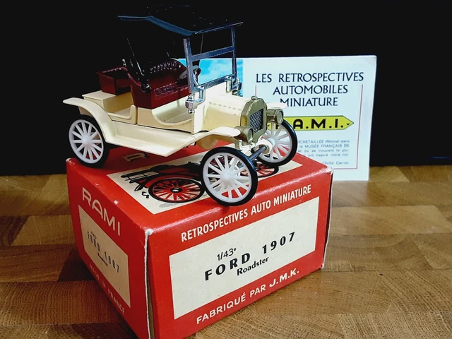 322R RAMI JMK 32 France Brazier Landaulet 1908 Toit Noir Granuleux 1:43
