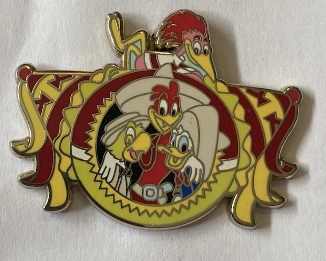 DISNEY 100 DESTINATION D23 The Three Caballeros Pins Donald Jose