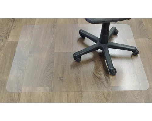 Bodenschutzmatte Bürostuhlunterlage Bodenmatte Öko PET 1,8mm Hart & Teppichböden