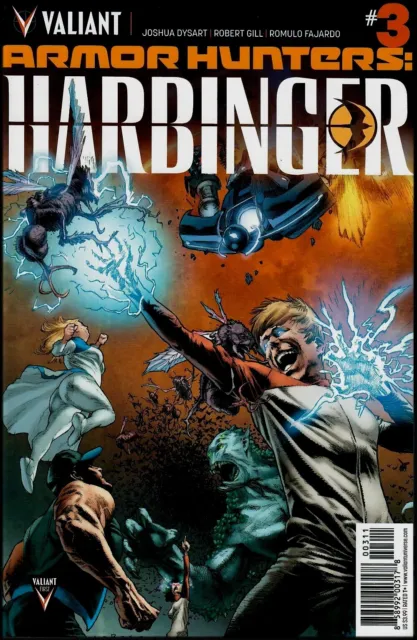 Armor Hunters Harbinger #3 (Of 3) Sept 2014 Valiant Entertainment Comic Book 1