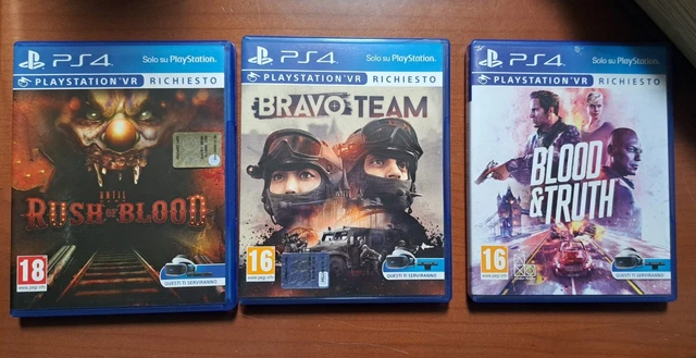 Lotto giochi sony playstation ps4 realtà virtuale visore VR PAL ITA