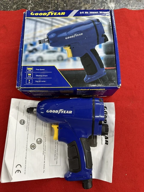 Llave de impacto de aire Goodyear 3/8" 10000 rpm rp27403 *nueva*