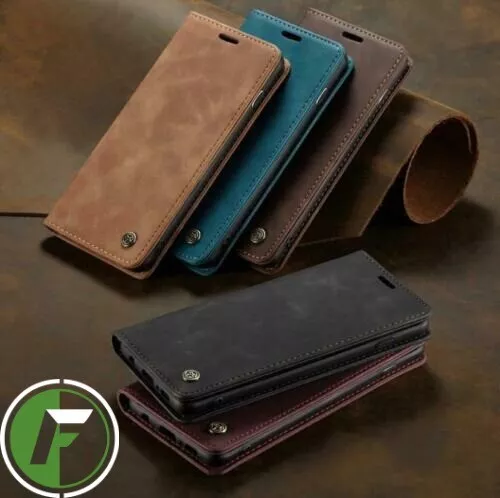 Schutz Hülle für Samsung Iphone Magnet Handy Hulle Tasche  Flip Case Etui Wallet