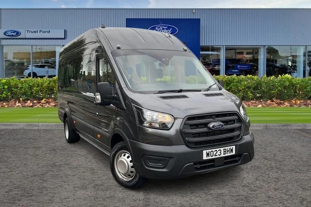 2023 FORD TRANSIT 460 Leader AUTO L4 H3 LWB High Roof 17 Seat Minibus ...