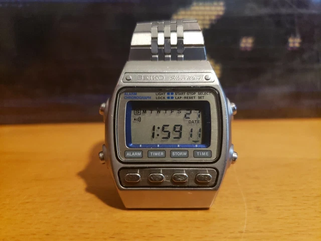 SEIKO SILVERWARE A547-5020 デジタル時計 SEIKO - A547-5020 - a-series - Vintage Digital Watch