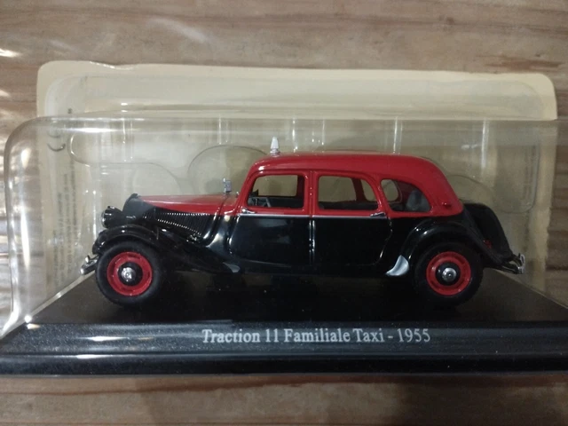 Neuf 1/43 Citroën saga des traction 11 familiale taxi 1955