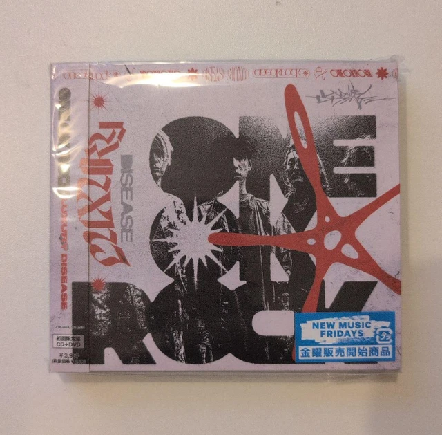 ONE OK ROCK Luxury Disease JAPAN CD+DVD First Press Limited