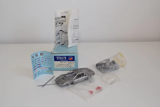 FERRARI BB 512 EUROPEAN 24H LE MANS 1981 AU 1/43 AMR ANDRE