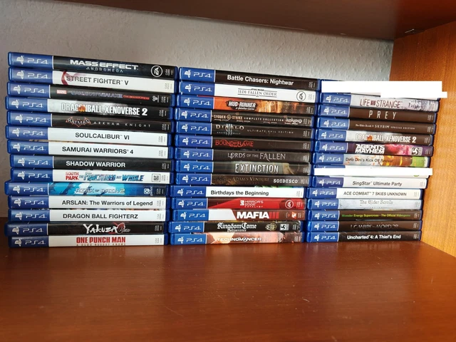 Lot De 30 Jeux PS4 - FAIRE OFFRE - Très Bon état, Boîtes Et Instructions Incluses